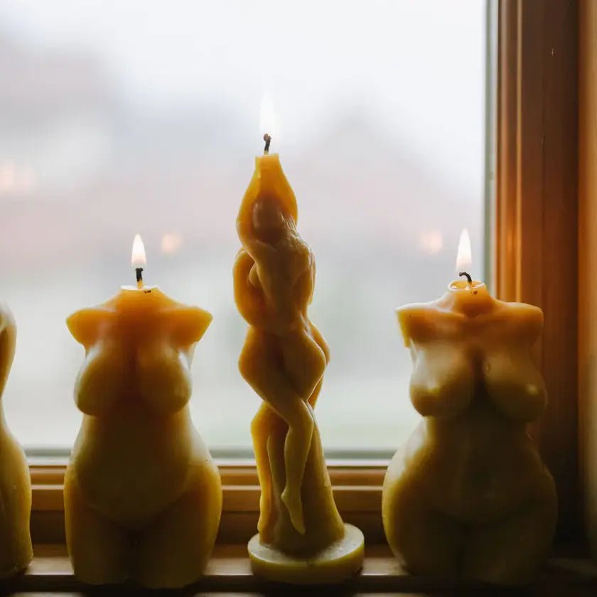 Blessed Bodies Beeswax Candles - Myth & Ink: Worlds of C.A. Smith