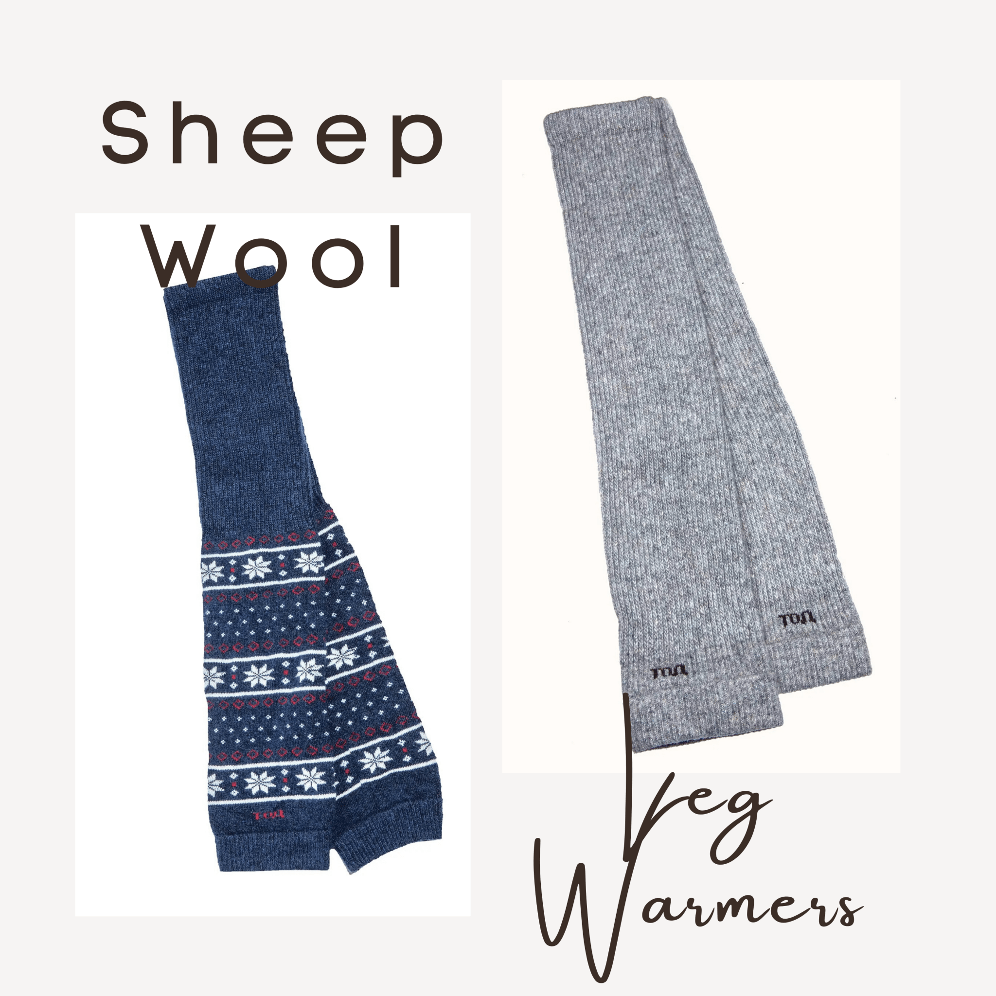 Mongolian Sheep's Wool Leg Warmers - Myth & Ink: Worlds of C.A. Smith