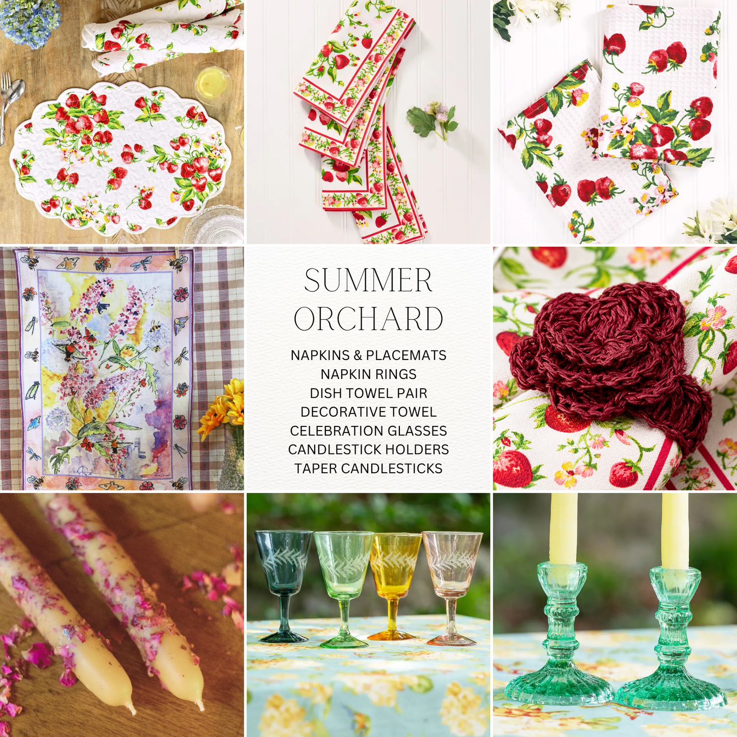 The Summer Orchard Table Bundle