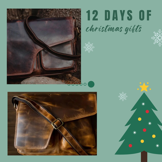 On the Third Day of Christmas, Leonard Gives... Buffalo Leather Messenger: A Scholar's Silent Legacy