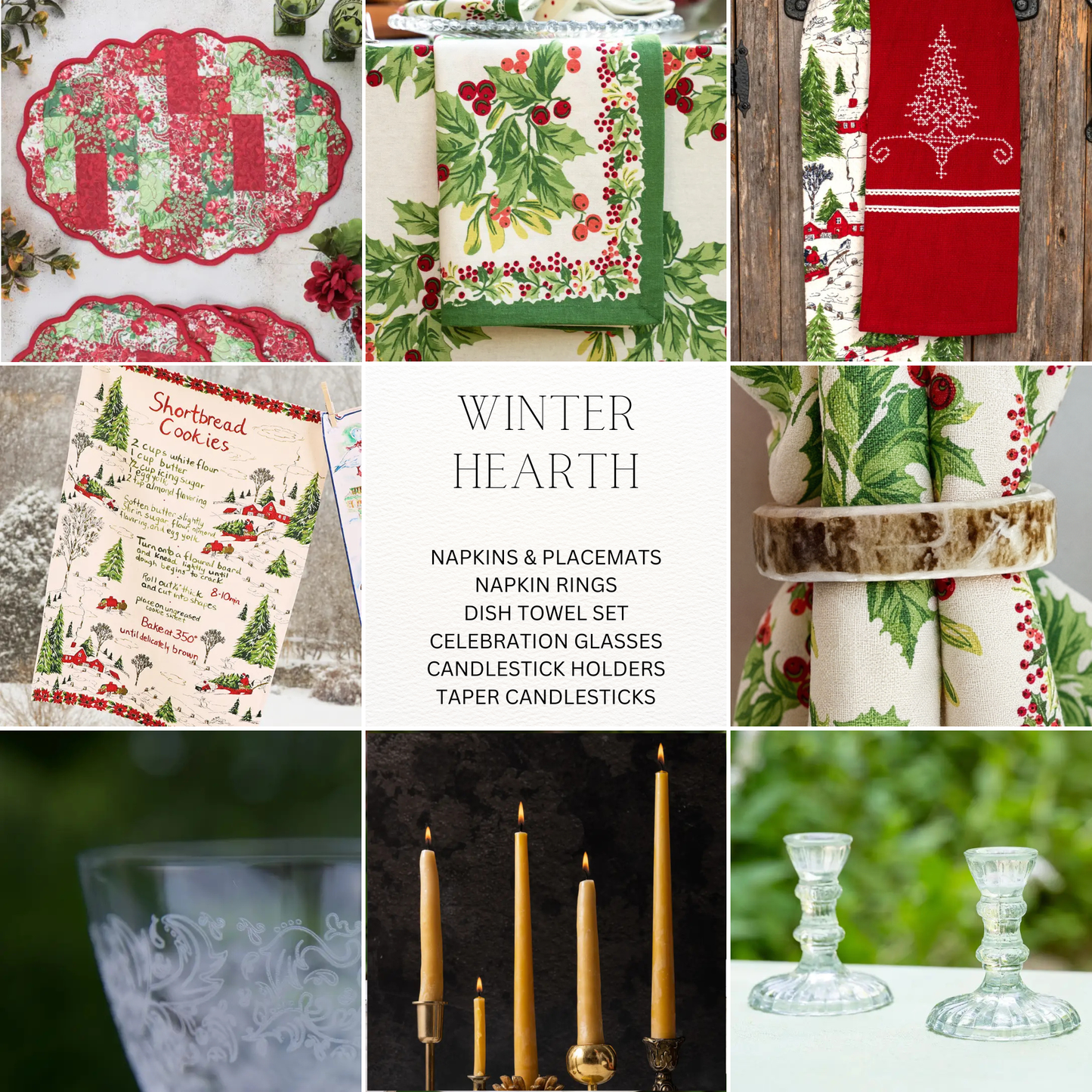 The Winter Hearth Table Bundle