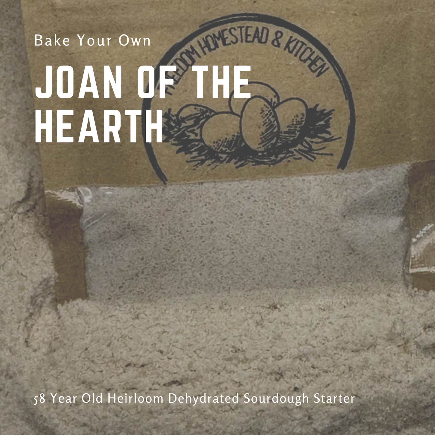 Joan of the Hearth: 58-Year Heirloom Sourdough Starter