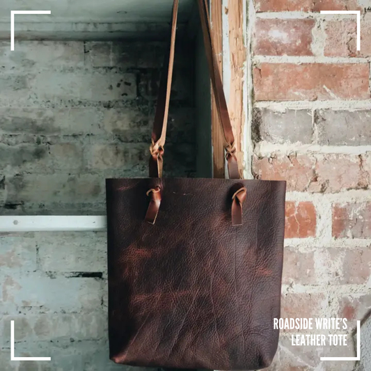 The Roadside Writer’s Leather Tote