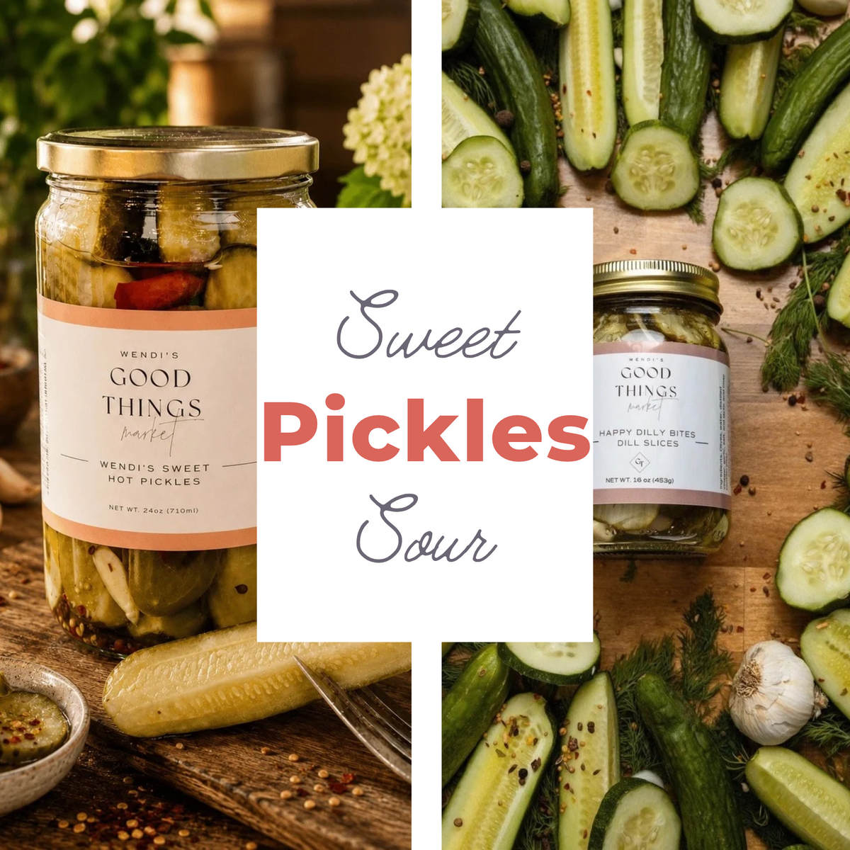 Wendi’s Colorado Pickles | Dill & Sweet Hot