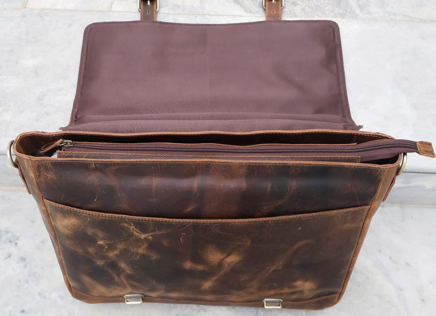 Adventurer's Leather Bag - Myth & Ink: Worlds of C.A. Smith