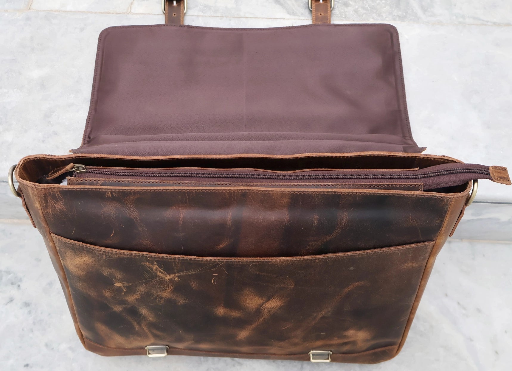 Adventurer's Leather Bag - Myth & Ink: Worlds of C.A. Smith