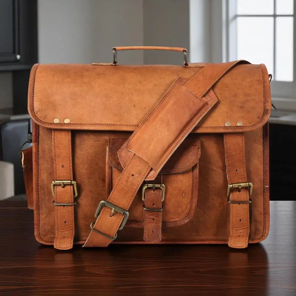 Adventurer's Leather Bag - Myth & Ink: Worlds of C.A. Smith