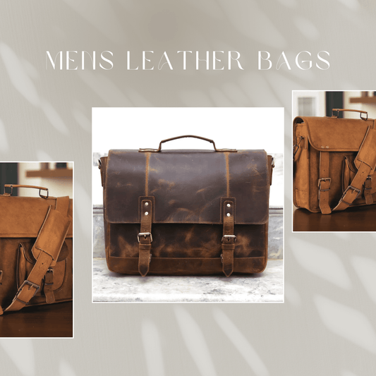 Adventurer's Leather Bag - Myth & Ink: Worlds of C.A. Smith