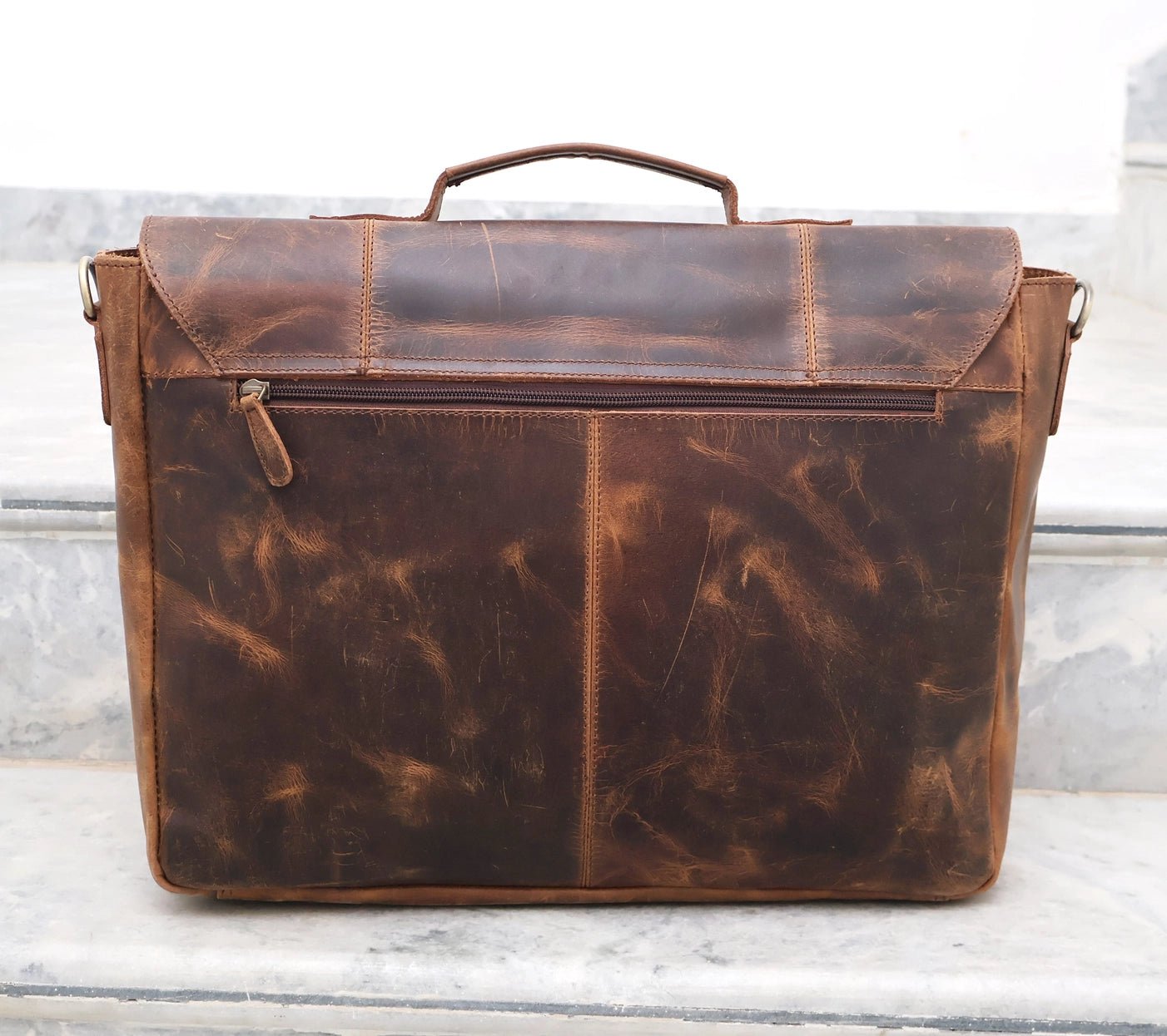 Adventurer's Leather Bag - Myth & Ink: Worlds of C.A. Smith