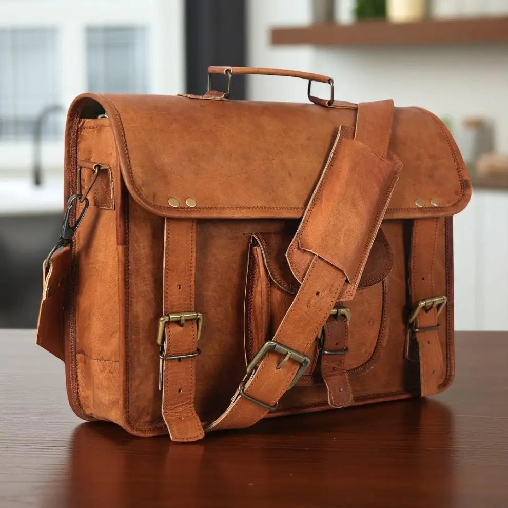 Adventurer's Leather Bag - Myth & Ink: Worlds of C.A. Smith