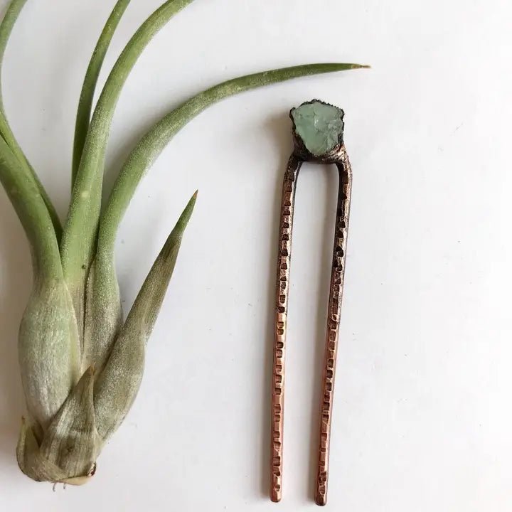 Aerow Gemstone Hairpins by Lexie Rundquist - Myth & Ink: Worlds of C.A. Smith