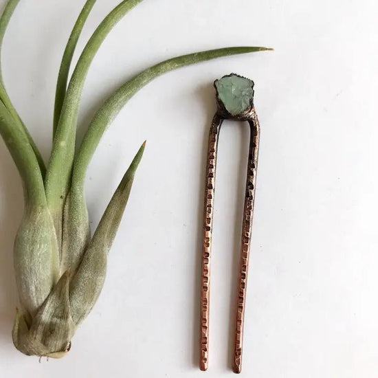 Aerow Gemstone Hairpins by Lexie Rundquist - Myth & Ink: Worlds of C.A. Smith
