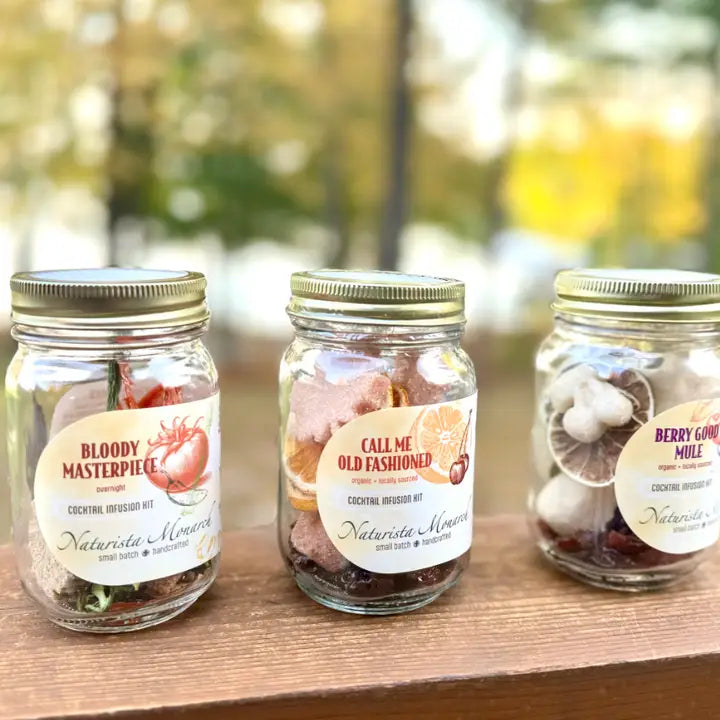 The Northwoods Cocktail & Mocktail Infusion Jars