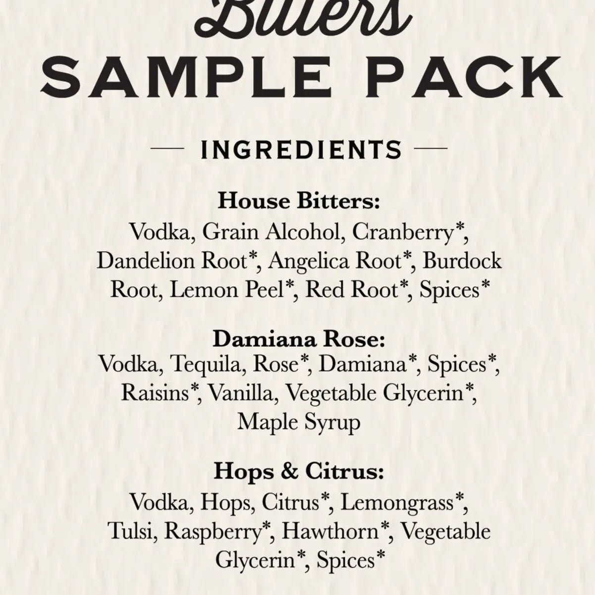 Bittersweet Alchemy Bitters Gift Set - Myth & Ink: Worlds of C.A. Smith