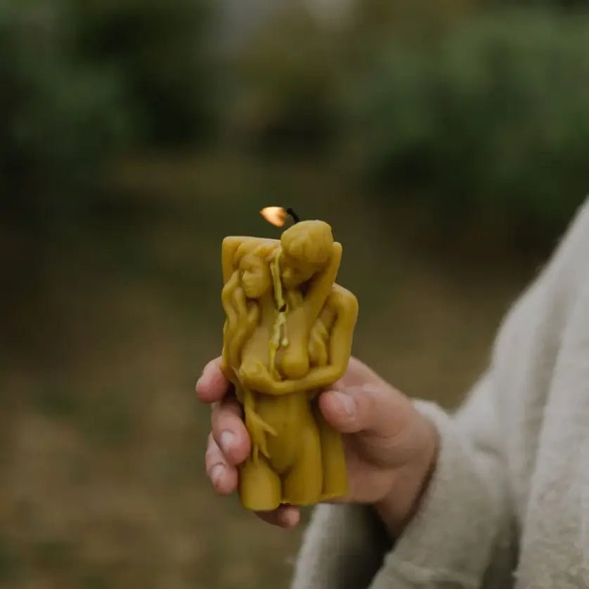 Blessed Bodies Beeswax Candles - Myth & Ink: Worlds of C.A. Smith