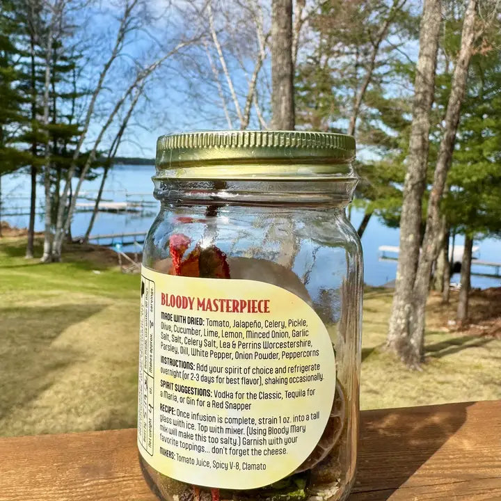 The Northwoods Cocktail & Mocktail Infusion Jars