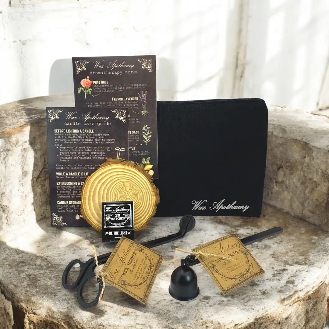 Candle Care Kit - Myth & Ink: Worlds of C.A. Smith