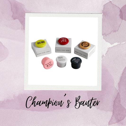 Champions' Banter CapaBunga Wine Stoppers - Myth & Ink: Worlds of C.A. Smith