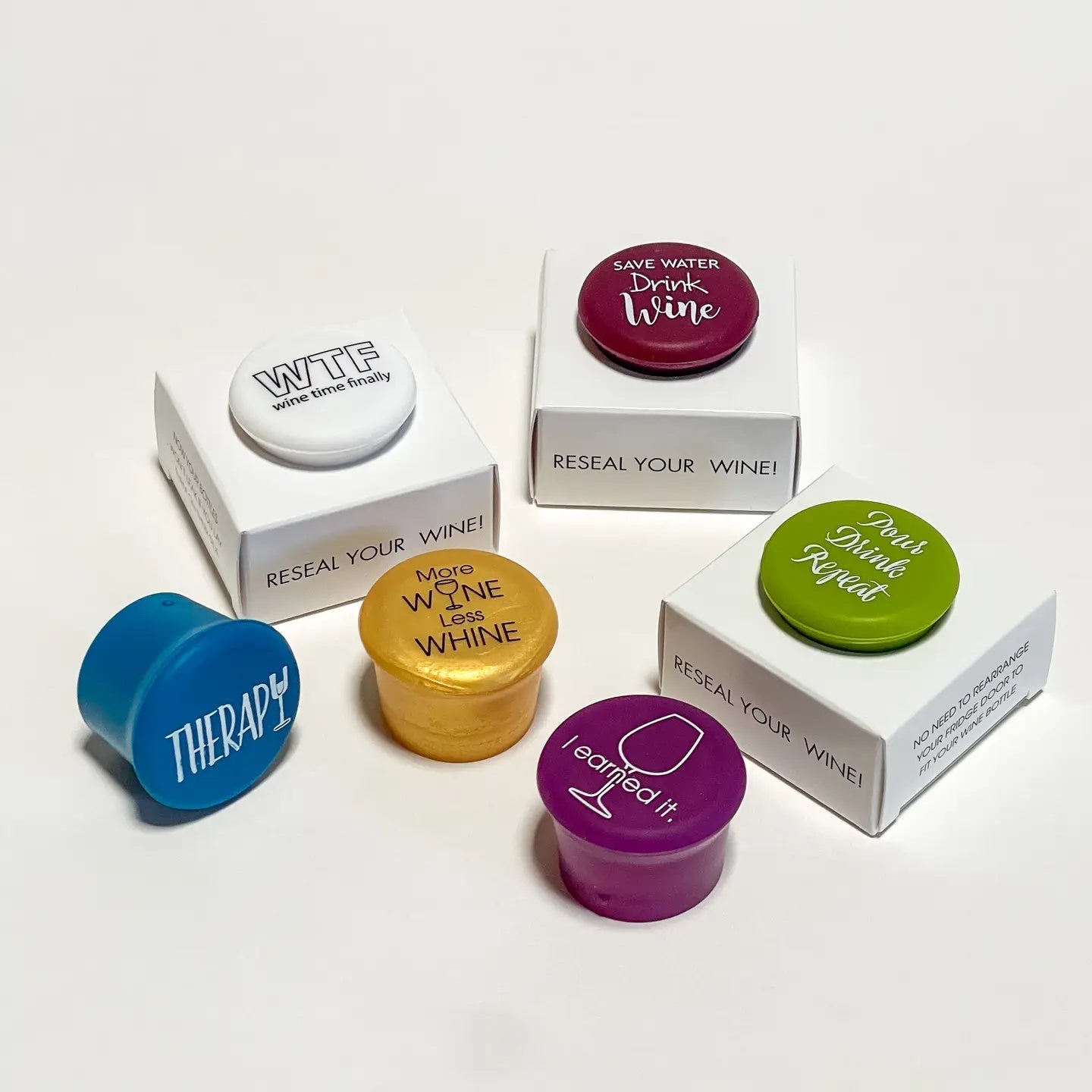 Champions' Toast Capabunga Wine Stoppers - Myth & Ink: Worlds of C.A. Smith
