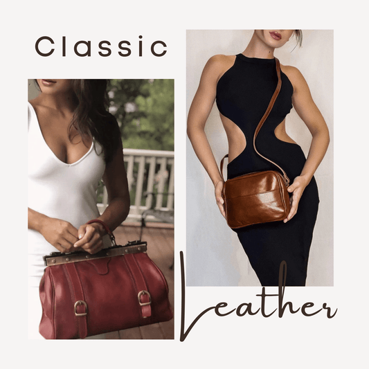 Classic Leather Handbags - Myth & Ink: Worlds of C.A. Smith