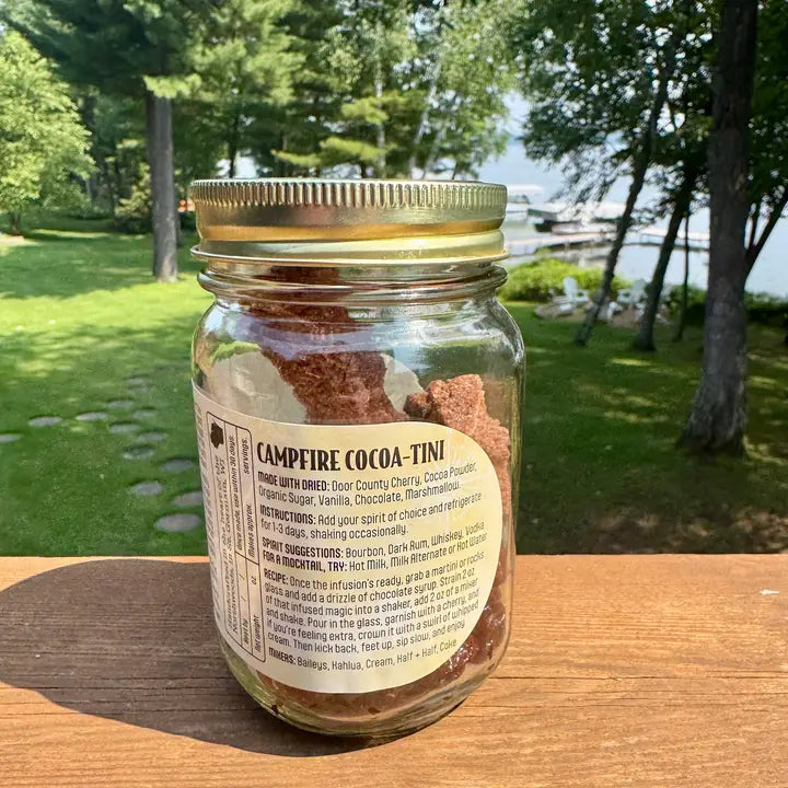 The Northwoods Cocktail & Mocktail Infusion Jars