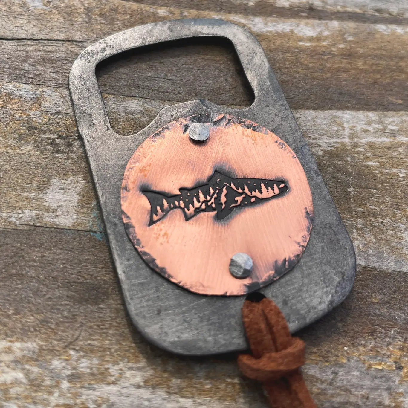 Copper Medallion Bottle Openers - Myth & Ink: Worlds of C.A. Smith
