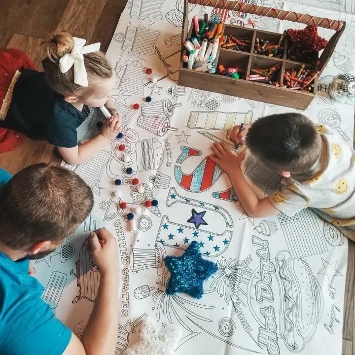 Crayon Rocks, Tablecloths, and Coloring Sets - Myth & Ink: Worlds of C.A. Smith