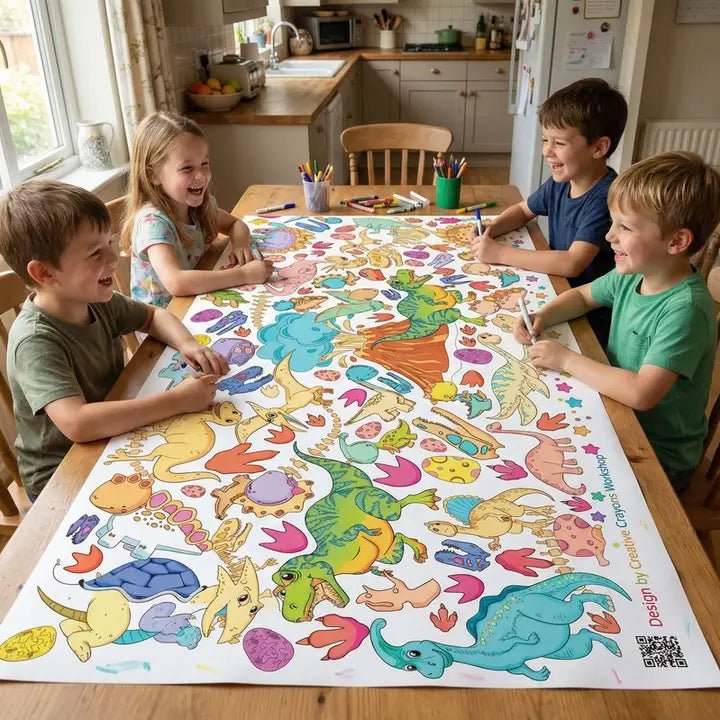 Crayon Rocks, Tablecloths, and Coloring Sets - Myth & Ink: Worlds of C.A. Smith