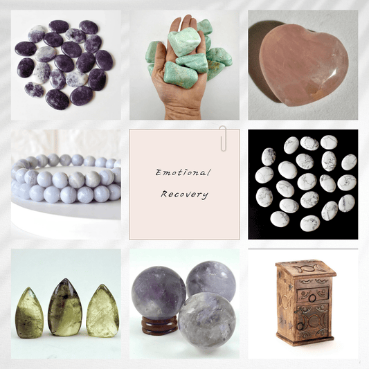 Emotional Recovery Stones - Myth & Ink: Worlds of C.A. Smith