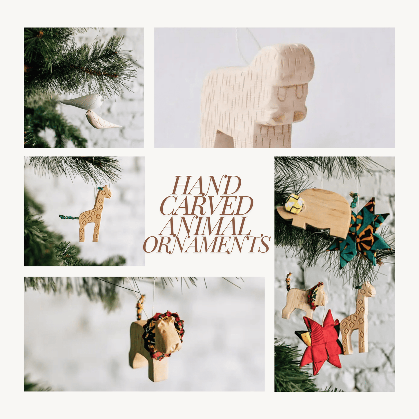 Enchanting Hand - carved Animal Ornaments - Myth & Ink: Worlds of C.A. Smith