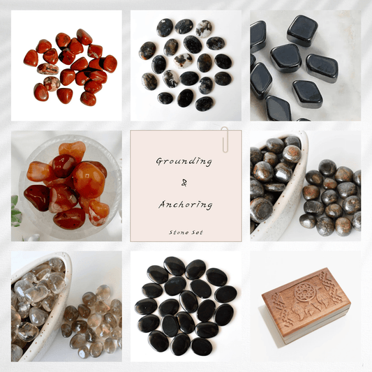 Grounding and Anchoring Tumbled Stone Set - Myth & Ink: Worlds of C.A. Smith