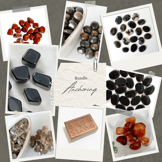 Grounding and Anchoring Tumbled Stone Set - Myth & Ink: Worlds of C.A. Smith