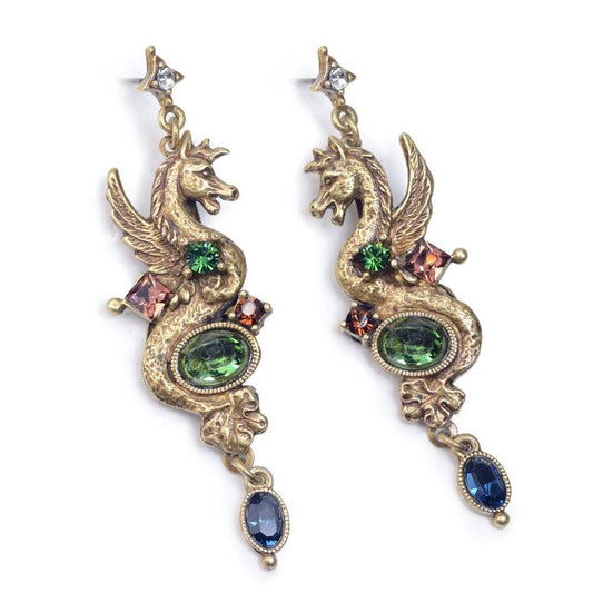 Guardian Griffon Earrings - Myth & Ink: Worlds of C.A. Smith