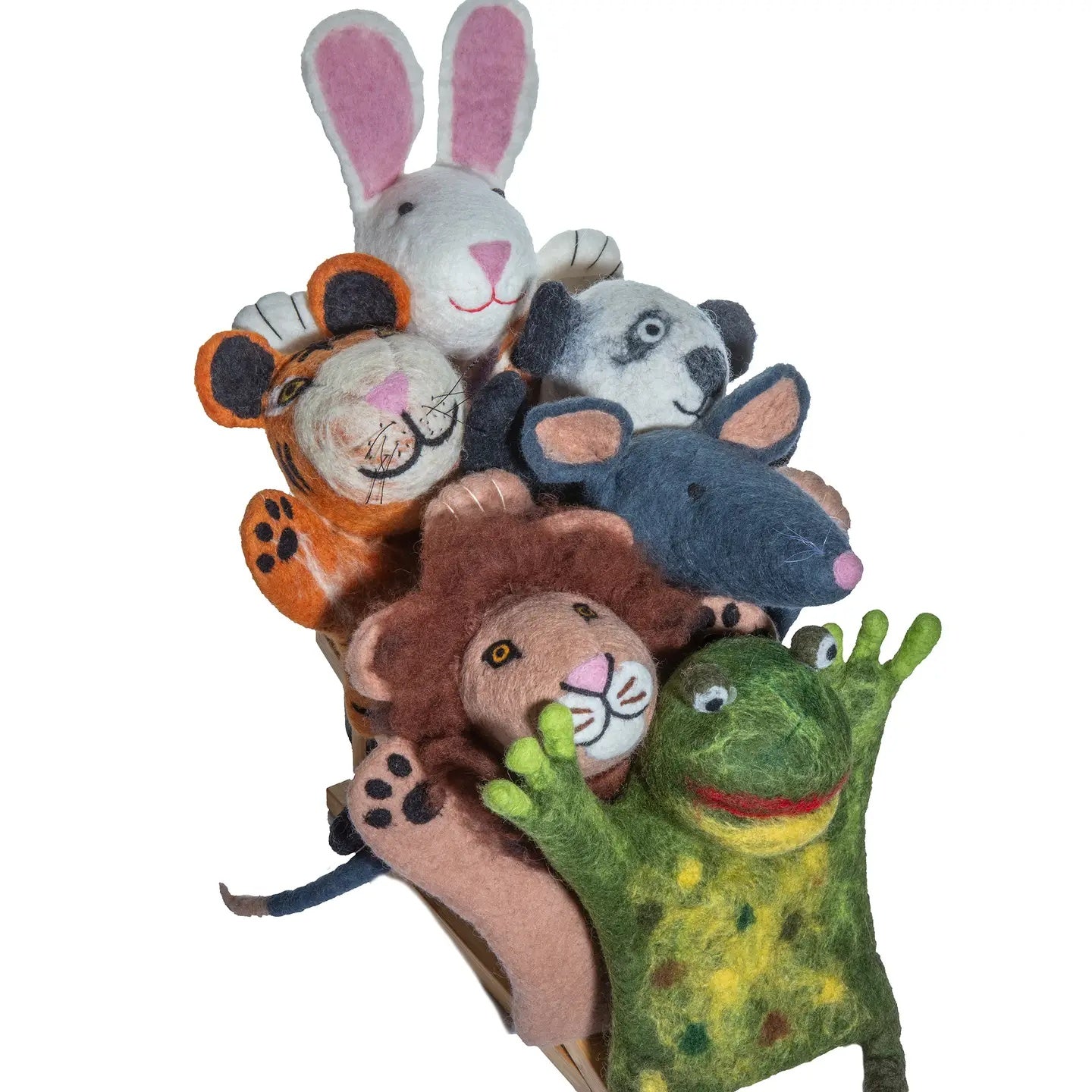 Hand - felted Animal Hand Puppets - Myth & Ink: Worlds of C.A. Smith