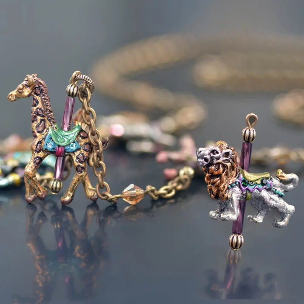 Handpainted Carousel Animal Charms - Myth & Ink: Worlds of C.A. Smith