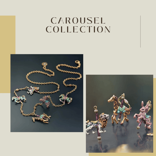 Handpainted Carousel Animal Charms - Myth & Ink: Worlds of C.A. Smith