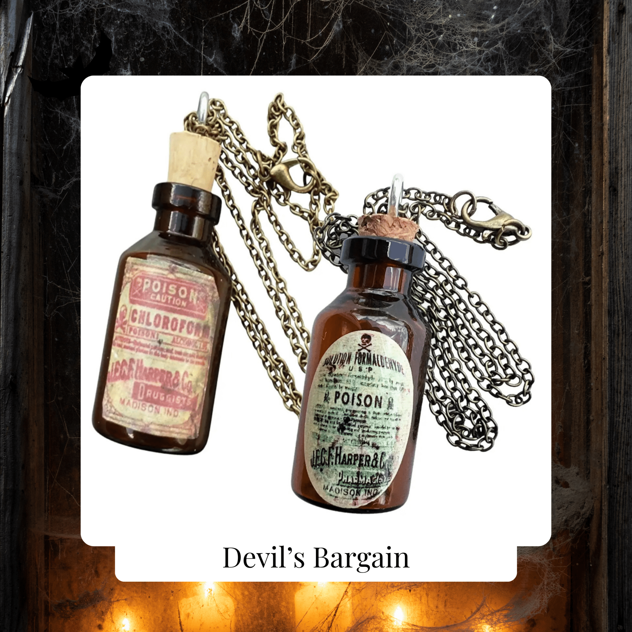 Jack's Undercity Vial: Liquid Intention - Myth & Ink: Worlds of C.A. Smith