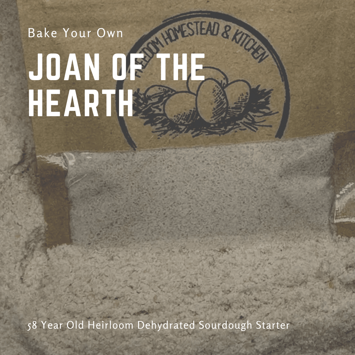 Joan of the Hearth: 58-Year Heirloom Sourdough Starter - Myth & Ink: Worlds of C.A. Smith