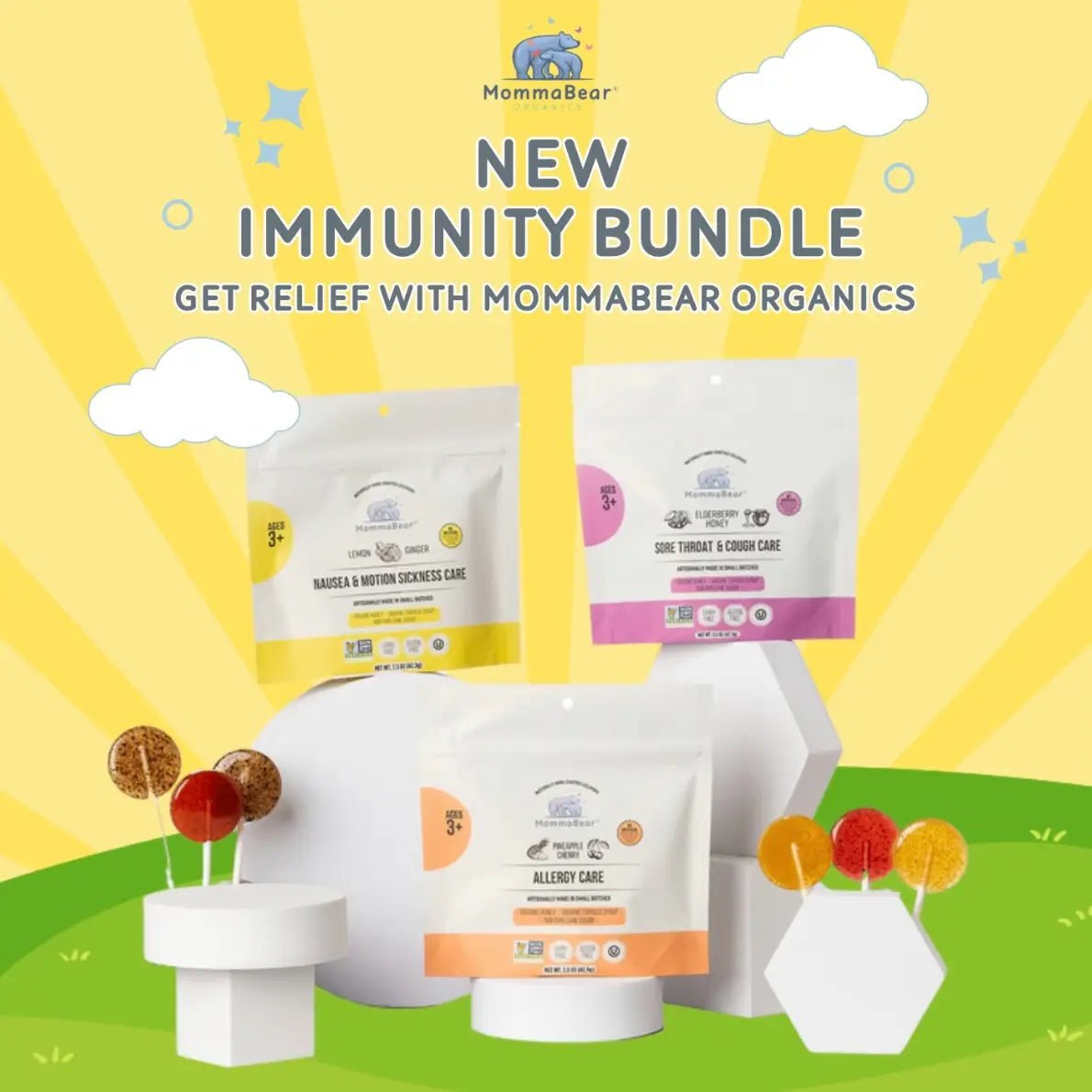 Kids Organic Herbal Sickie Pops - Myth & Ink: Worlds of C.A. Smith