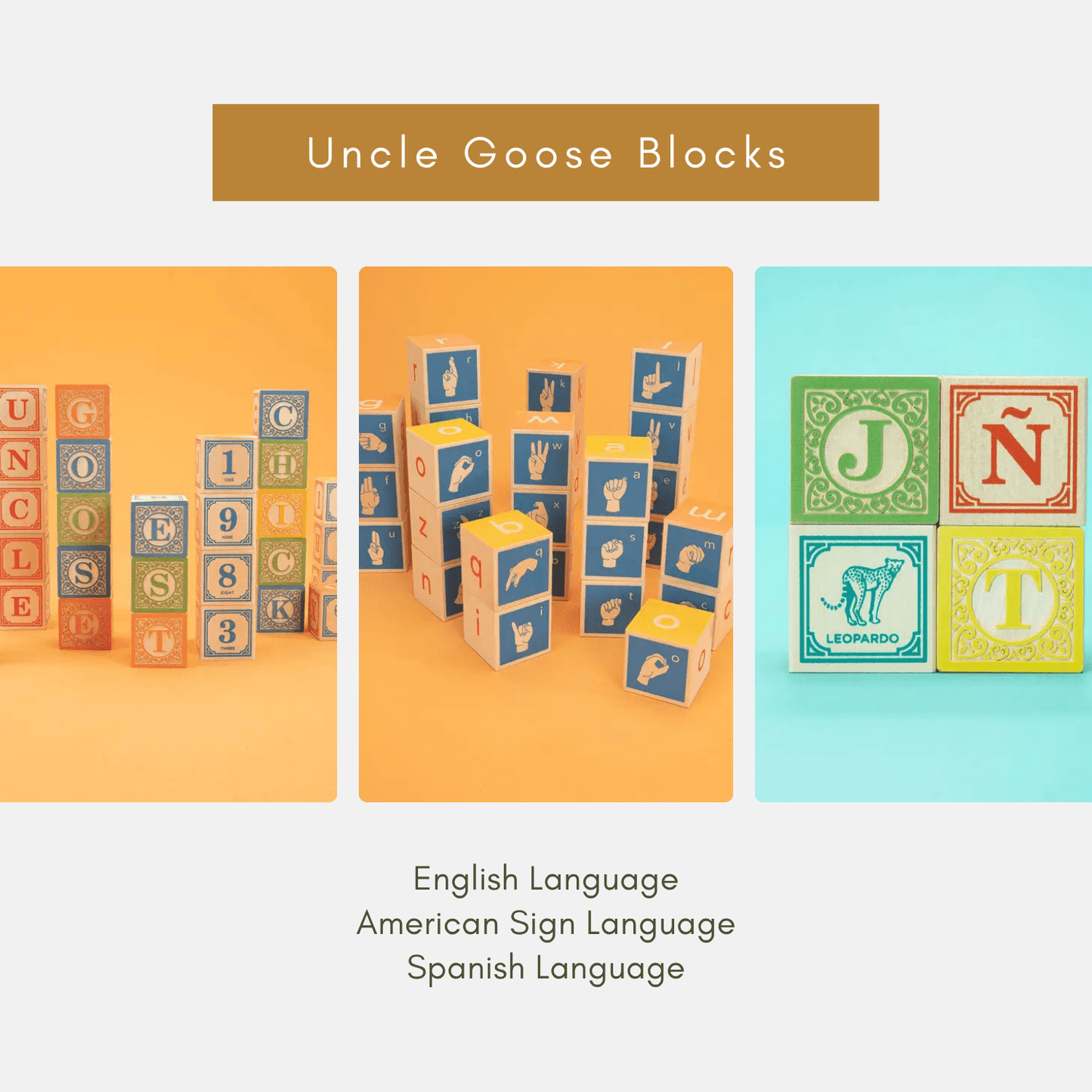 Languages of Possibility: Uncle Goose Blocks - Myth & Ink: Worlds of C.A. Smith