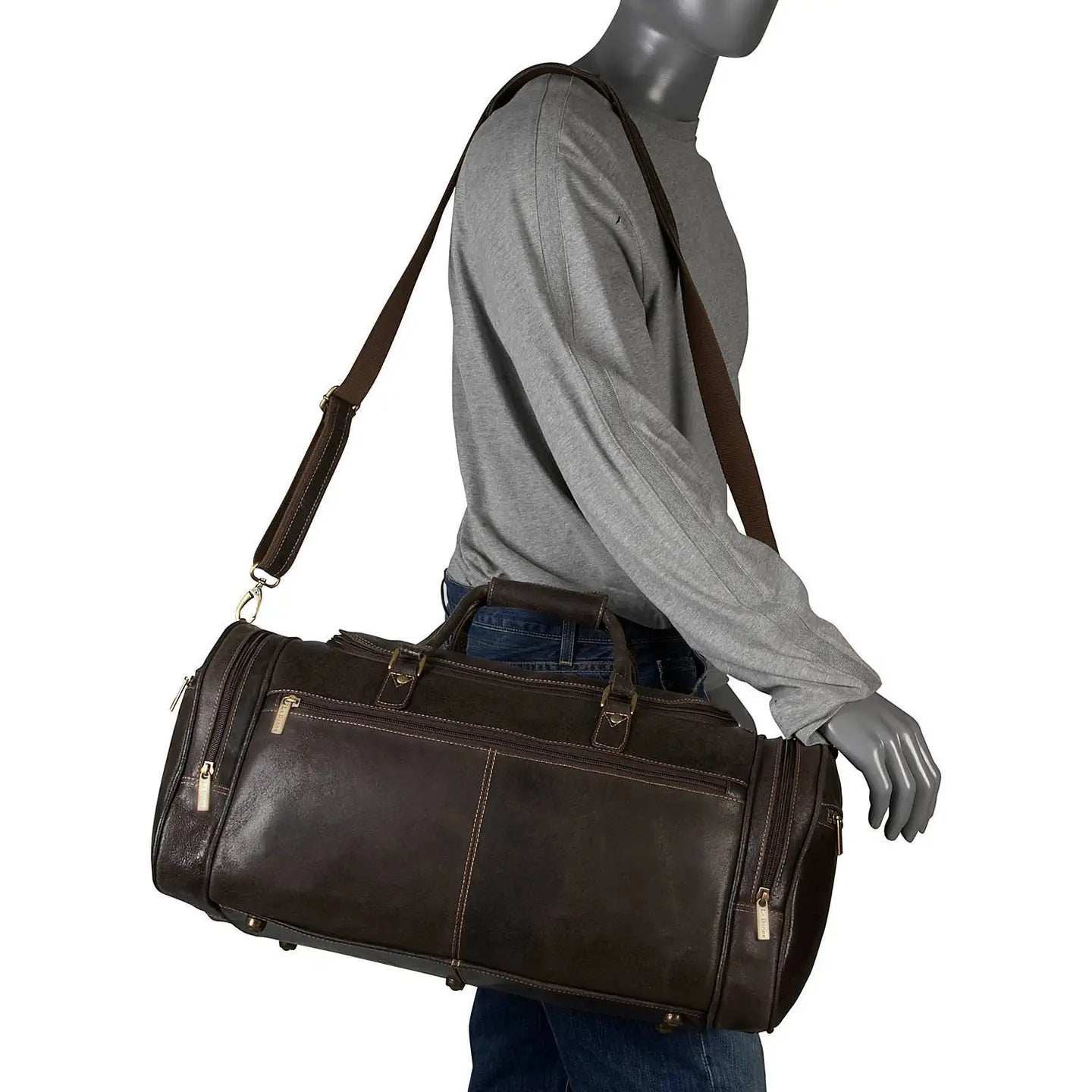 Large Leather Work and Travel Bags - Myth & Ink: Worlds of C.A. Smith