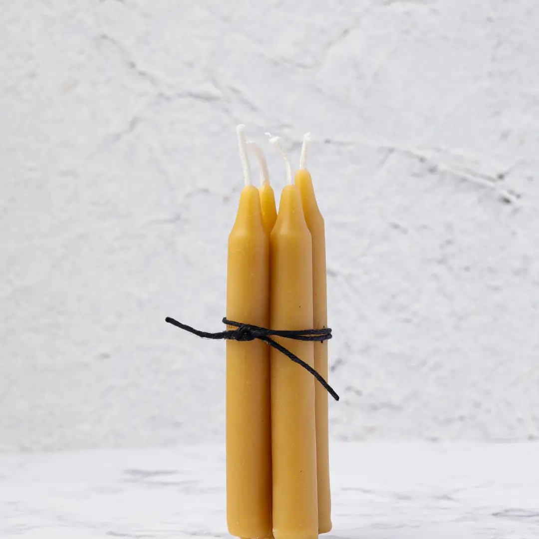 Lights at Home Beeswax Tapers - Myth & Ink: Worlds of C.A. Smith