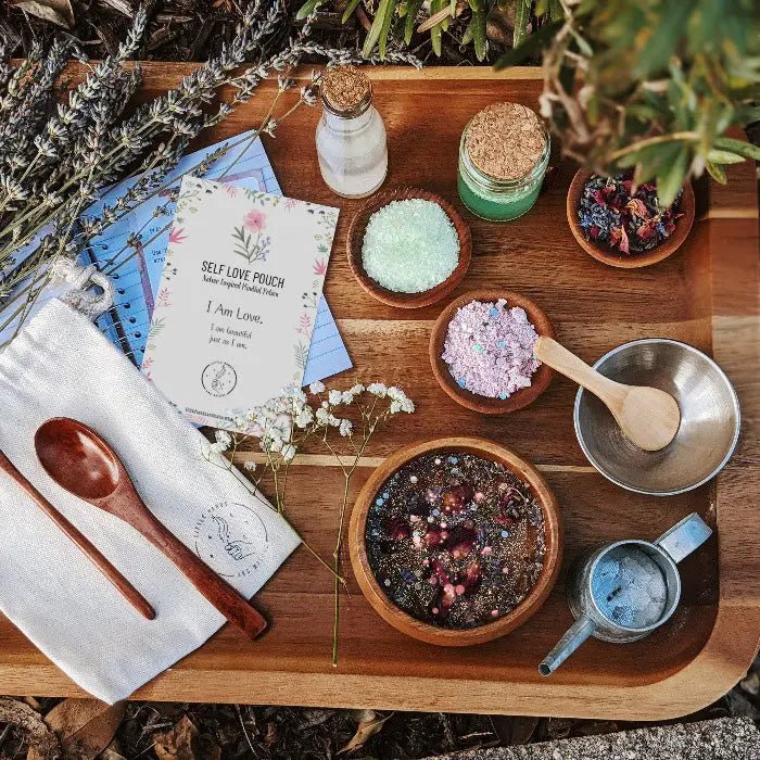Little Hands & Nature Self Love Potion Pouch - Myth & Ink: Worlds of C.A. Smith