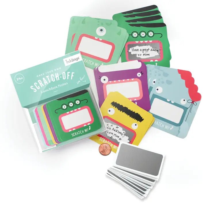 Little Monster Secret Message Lunchbox Notes - Myth & Ink: Worlds of C.A. Smith