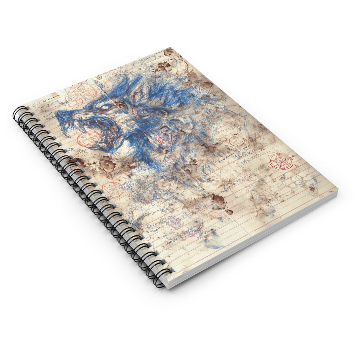 Marlem’s Notebook – “Moonblood Manifest” Spiral Notebook - Perfect for ...