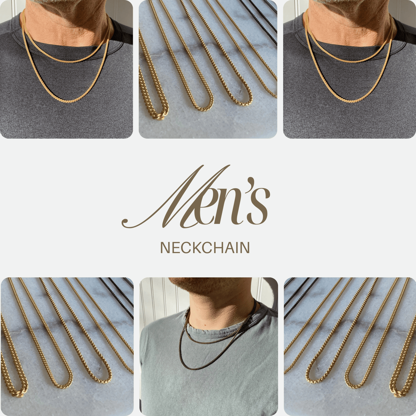 Matte Gold or Brass Necklace - Myth & Ink: Worlds of C.A. Smith