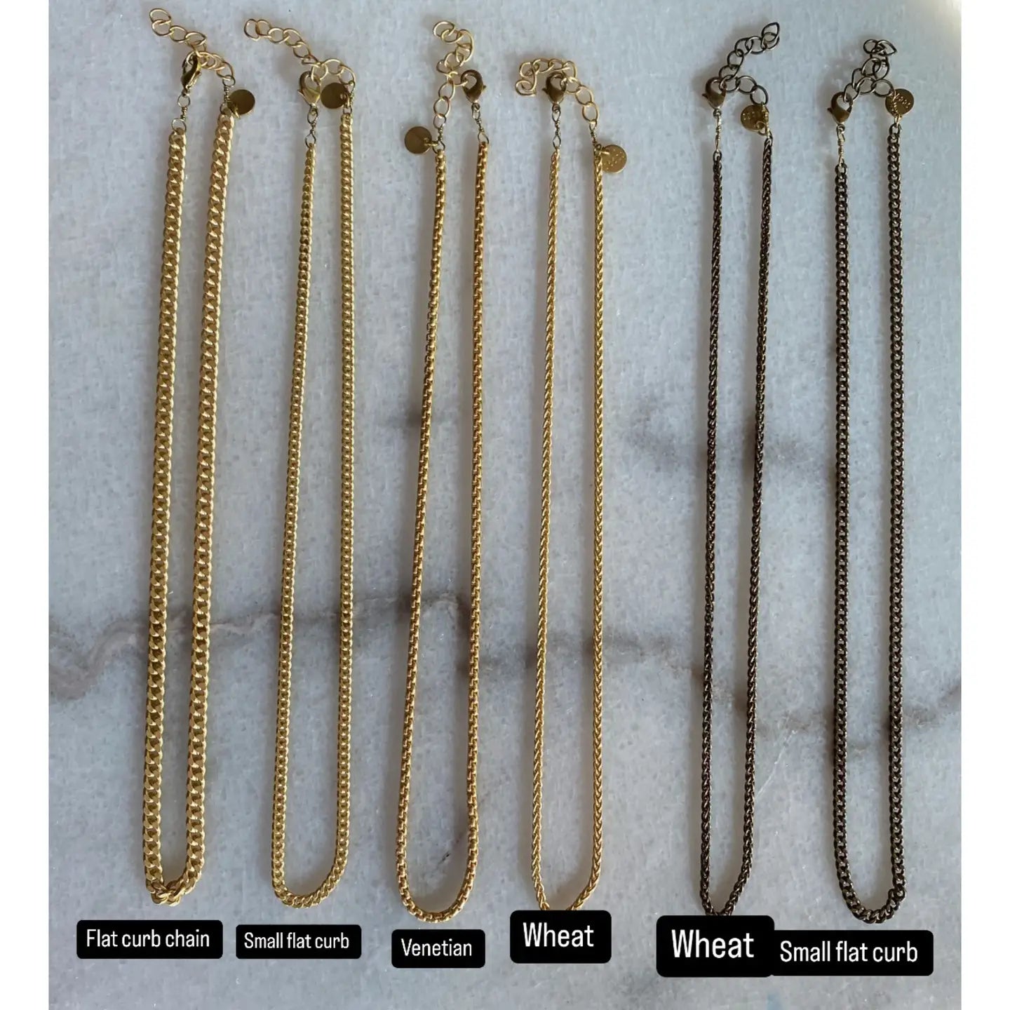 Matte Gold or Brass Necklace - Myth & Ink: Worlds of C.A. Smith