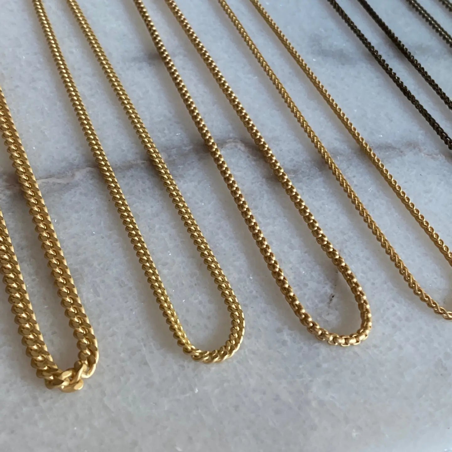 Matte Gold or Brass Necklace - Myth & Ink: Worlds of C.A. Smith