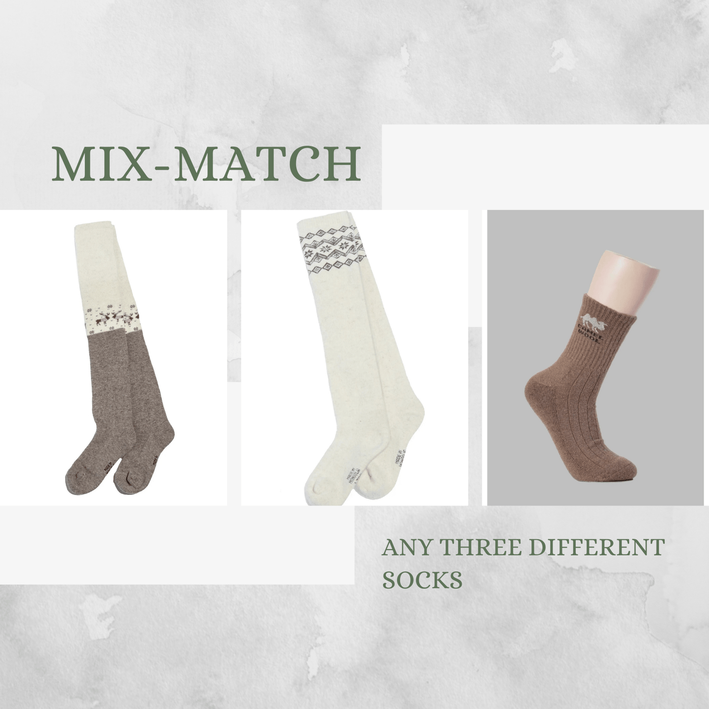 Mongolian Wool Socks - Myth & Ink: Worlds of C.A. Smith