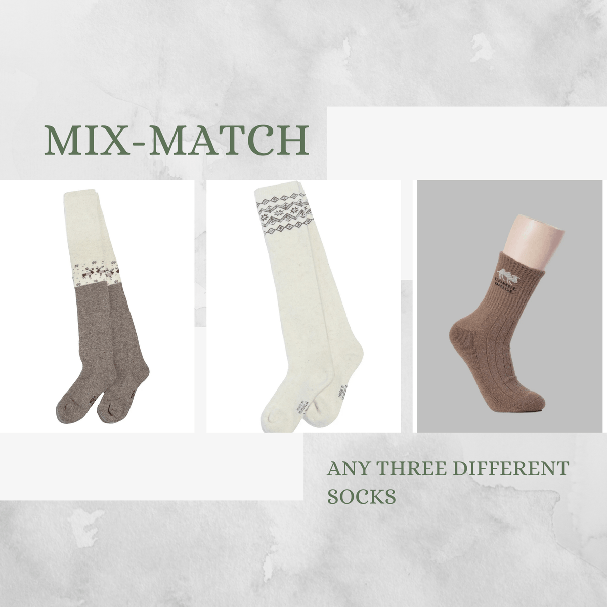 Mongolian Wool Socks - Myth & Ink: Worlds of C.A. Smith